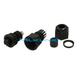 CONNECTOR FEMALE 6-PIN FOR HT HR NETWORK CABLE