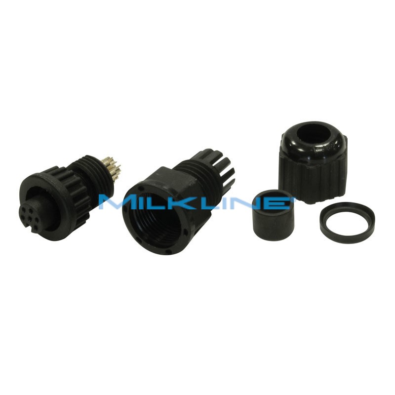 CONNECTOR FEMALE 6-PIN FOR HT HR NETWORK CABLE