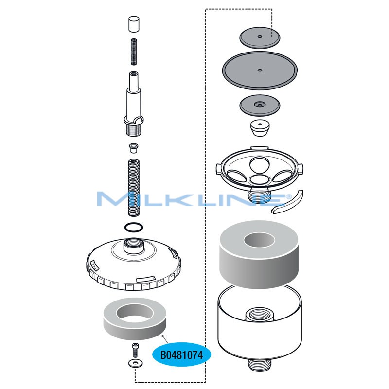 FILTRO SPUGNA INTERNO X VALV.400L/3500L