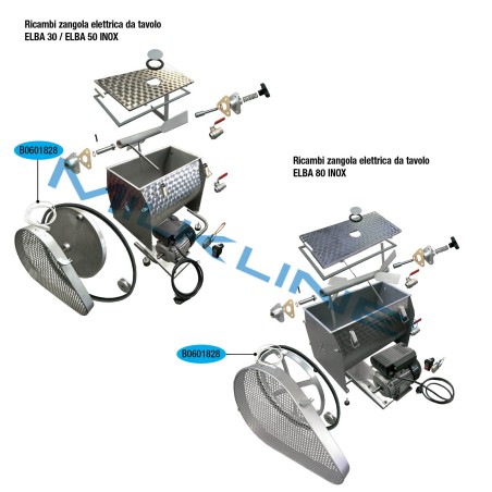 CONTATTO ELETTRICO ELBA30/50/80 INOX