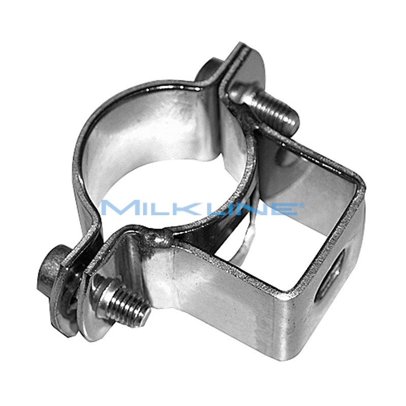 SUPPORTO INOX TUBO VUOTO D.76