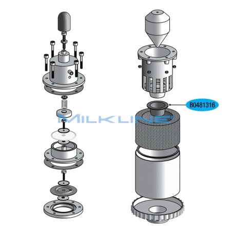 RUBBER CONICAL RING FOR LINEAR