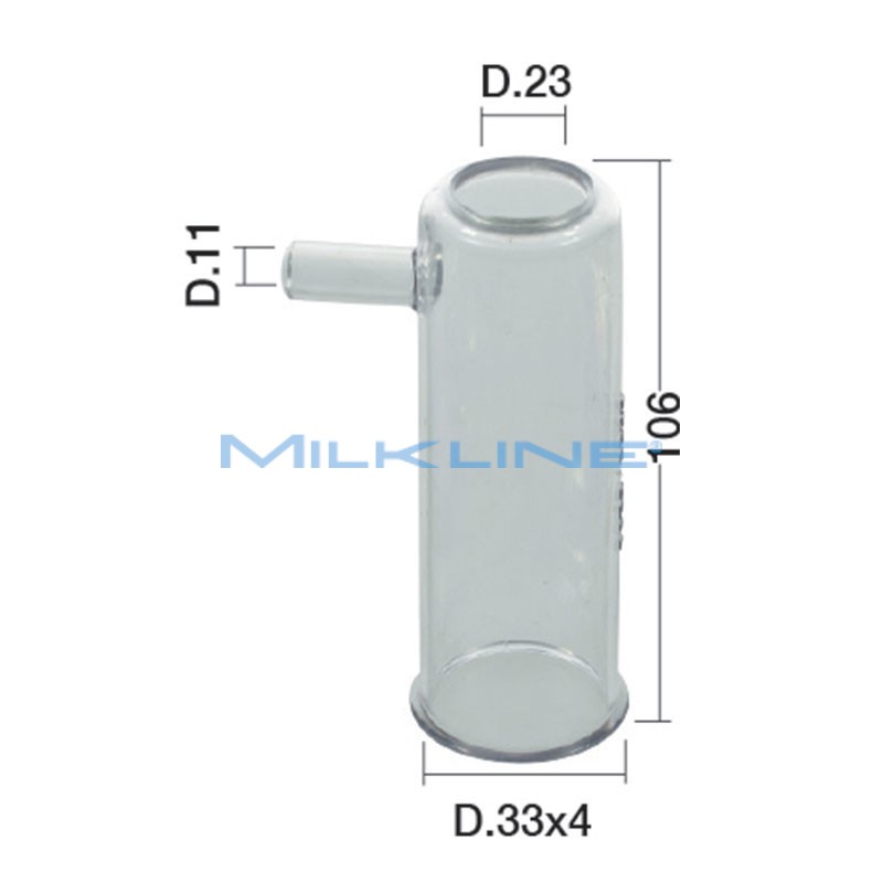 PL TEAT CUP SHELL FOR SHEEP NZ STD TYPE FB
