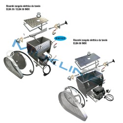 CHIUSURA X ELBA30/50 INOX