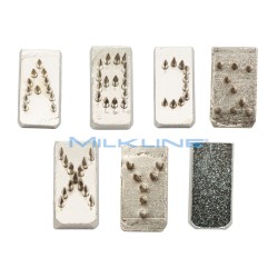 SERIE LETTERE X PINZA 10MM