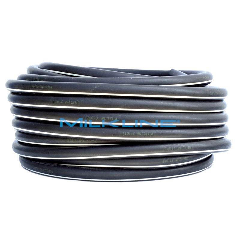 MILK HOSE RUB ML WHITE LINE 14X25 M25