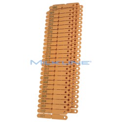 SET 100 UKALTAG NUMERATI 1-100 ARANCIO