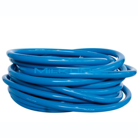 TUBO SILICONE 16X28 BLU MILKLINE M25