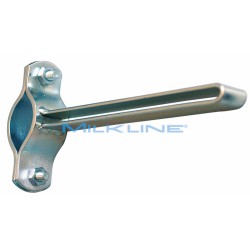 SUPPORTO FLANGIA 1"1/2 X CM 25 ZN C/VITI