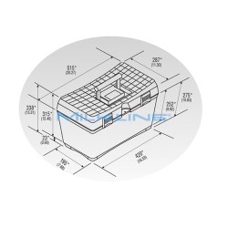 SGABELLO CONTENITORE X ATTREZZI