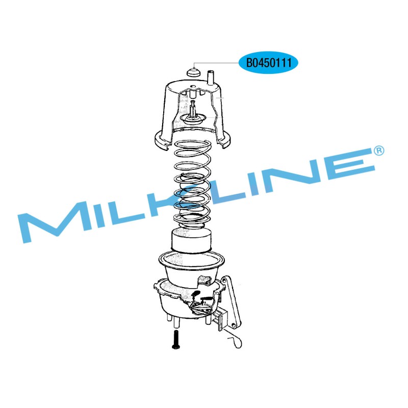 AIR VALVE FOR WASHING DEVICE ZKK