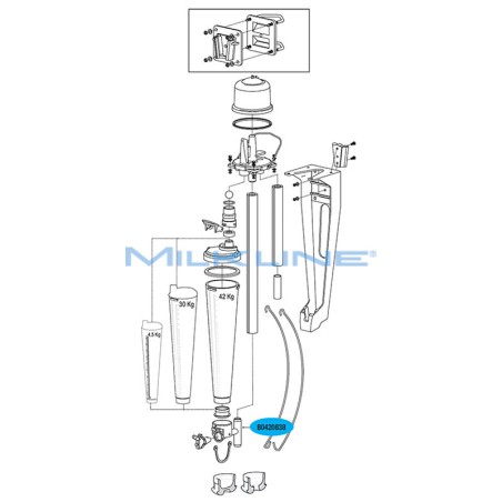 CORPO RUBINETTO SCARICO X MISURATORE WK