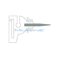 SET 25 ISOL A CLIP VITE X LEGNO X B.40MM. F/C 6MM.