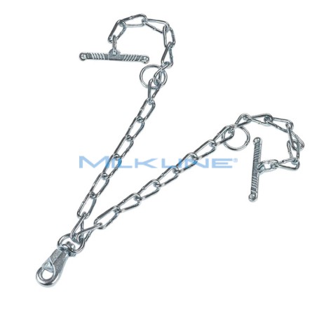 CATENA ZINCATA A 2 VIE D.6 MM. - CM.70