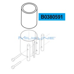 GUARNIZ GIUNZ INOX X TUBO D.52