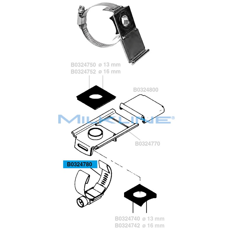 FASCETTA INOX X RUB 32-51