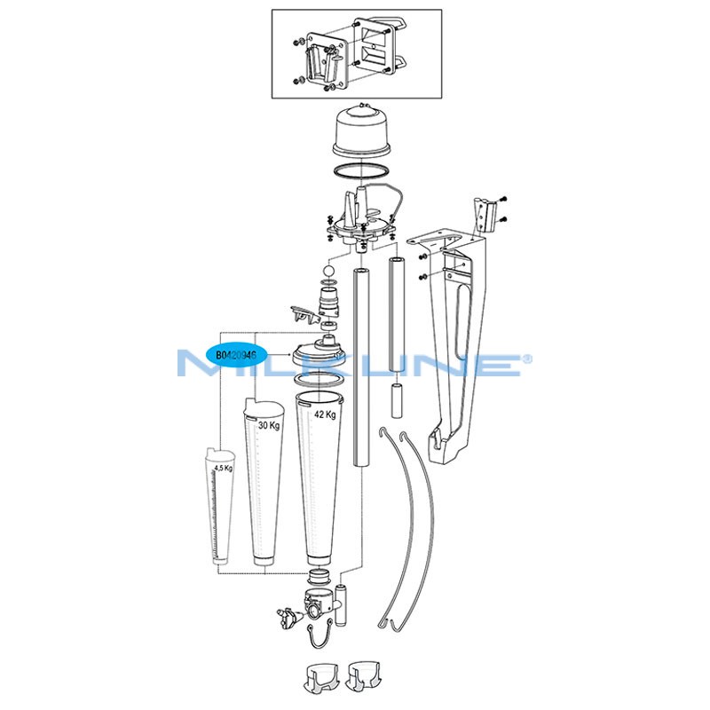 COVER FOR FLASK KG42 WK METER