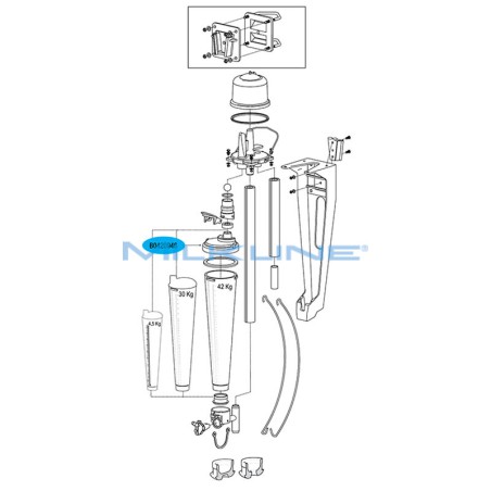 COVER FOR FLASK KG42 WK METER