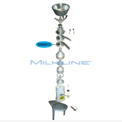 CORPO RICEVITORE LATTE X ELECREM 2+3