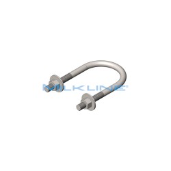 GALVANIZED U-BOLT FOR TUBE 1"1/2"