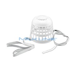 GREY CALF MUZZLE WITH STRAP