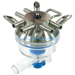 MILK CLAW S-FLOW INOX 150 C/V