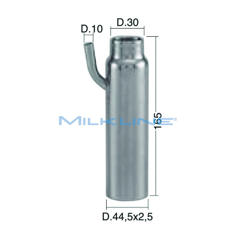 CANNELLO INOX T.AL X BICCHIER.