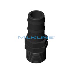 PVC CONNECTION 20X1/2"X REC. CYCLONE