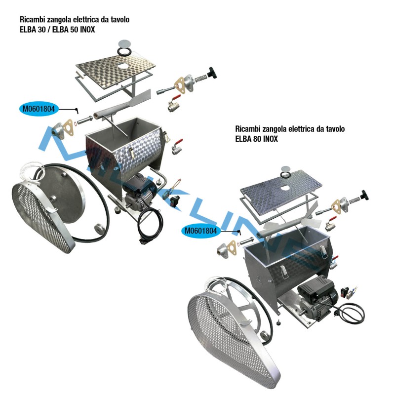COTTER PIN FOR CHURN ELBA 30/50/80