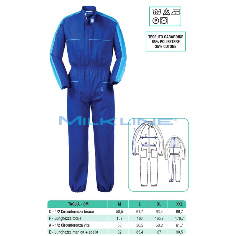 TUTA PER TECNICO MILKLINE