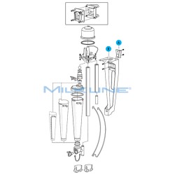 BLUE FRAME FOR WK MILK METER + COUPLING
