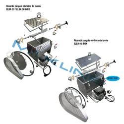 CHIUSURA X ELBA 80 INOX