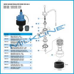 SERVO VALVE ORION VRS 500 COMPLETE OF ADAPTER