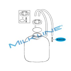 ADAPTER FOR QUARTER MILKER TED