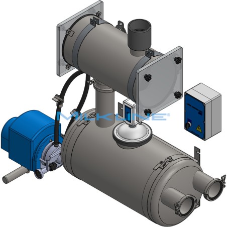 TERM ML ORIZ LO 100L 101,6 SX+PC1,5KW 230/400V