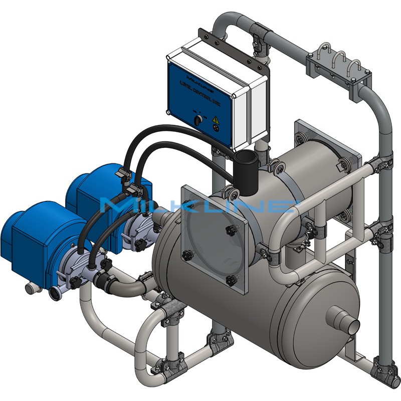 COMPL. RECEIV. UNIT ML HORIZ 100I76/63+2PC1,5KW 230/400V ROTARY