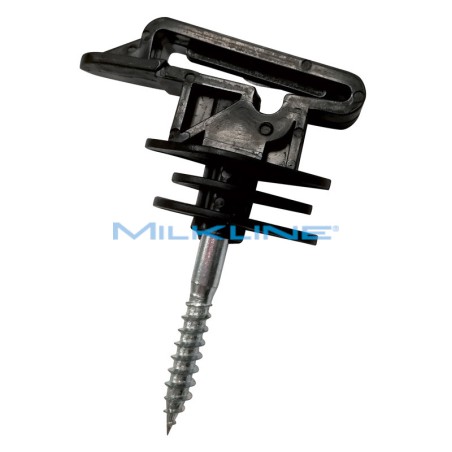 SET 25 ISOL A CLIP VITE X LEGNO X B.40MM. F/C 6MM.