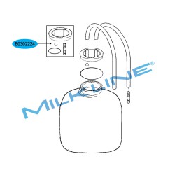 KIT COPERCHIO X QUARTER MILKER TED