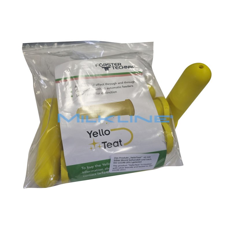 TEAT, HOLE 4MM YELLOTEAT, 10 PIECES
