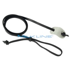 SET 10 FERMACODA NERI IN GOMMA