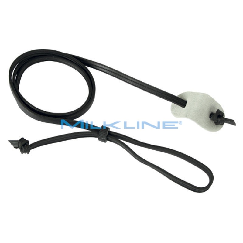 SET 10 FERMACODA NERI IN GOMMA