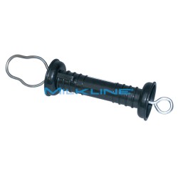 MANIGLIA NERA CON ANELLO