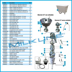 SCREMATRICE ELET.ELECR.7 S.SER+KIT RIC.