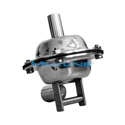 S/S VACUUM CLAMP VALVE FOR MILKING PUMP