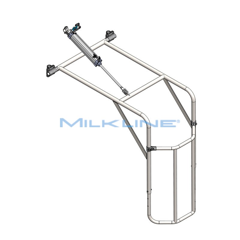 FEEDING STATION BACK GATE GALV.