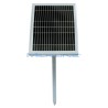 PANNELLO SOLARE 10W CON SUPP. FISSAGGIO A TERRA