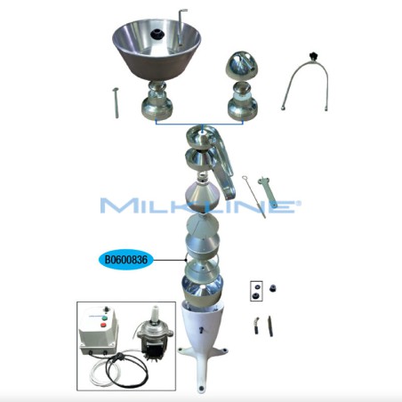 3 GUARNIZIONI X CONO ELECREM 5