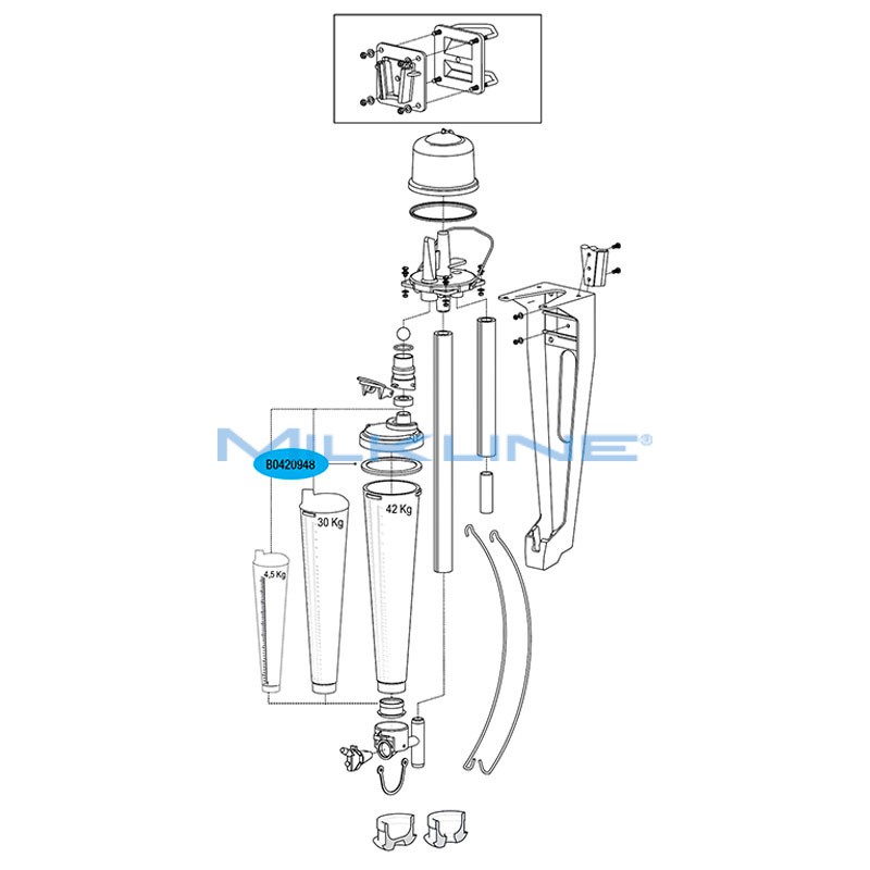 GASKET FOR FLASK LID WK KG42