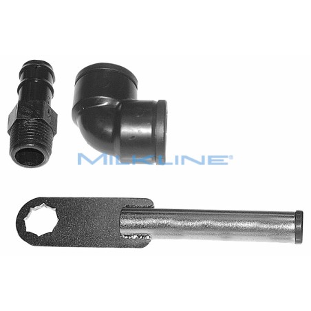 SUPPORTO INOX X MC200+COLLEGAMENTI