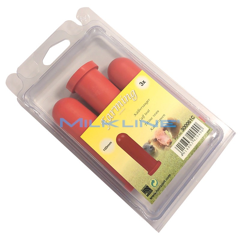 RED CON.TEAT FOR BUCKET TED 1P CALF